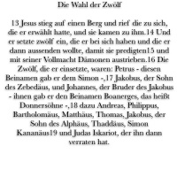 FR 2.Woche - Markus 3, 13-19