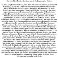 FR 4.Woche - Markus 6, 14-29