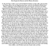 Darstellung des Herrn - Lukas 2, 22-40