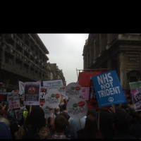 Approaching The Strand at #EndAusterityNow