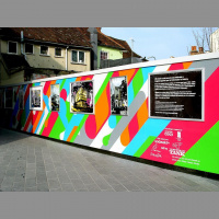 Talking with @pmmikes of @CreativeCoop about @ThisOneWall #Colchester