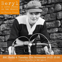 Jenni Murray interviews Maxine Peake  Charlie Burton re Beryl: a love story on two wheels on R4 tues 27 nov 14:15 #fb