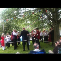 Dobcross Brass Monkeys launch the competition in the best of the villages ) #fb