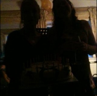 Katies 40th speech in dark: powercut party 