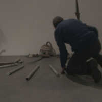 Audiograft performance by Pierre Berthet