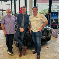 Two Blokes Talking Electric Cars with BMW