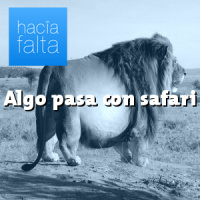 #68: Algo pasa con safari