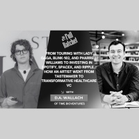 485. From Touring with Lady Gaga, Blink‑182, and Pharrell Williams to investing in Spotify, SpaceX, and Ripple… How an Artist Went from Tastemaker to Transformative Healthcare VC (D.A. Wallach)