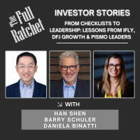 Investor Stories 423. From Checklists to Leadership: Lessons from iFLY, DFJ Growth  Pismo Leaders (Shen, Schuler, Binatti)