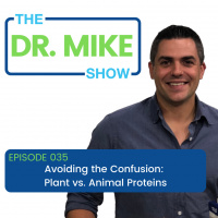 Dr. Mike Show Episode 035: Avoiding the Confusion: Plant vs. Animal Proteins