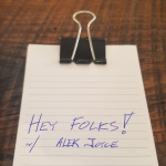 Hey Folks! With Alek Joyce