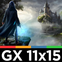 11x15 - Especial Harry Potter | Libros | Películas | Videojuegos | Impresiones de Hogwarts Legacy