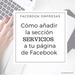 Cómo Añadir La Sección Servicios A Tu Página De Fa