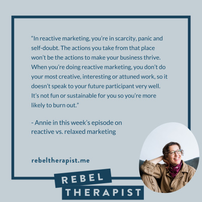 Therapist Clubhouse A Podcast For Private Practice Entrepreneurs With Annie Schuessler