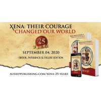 We welcome back Mary D Brooks about Xena: Their Courage Changed Our World!