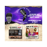 Chatting With Sherri welcomes back with author and playwright Mary D Brooks!
