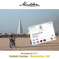 Burningman 2018 - Kazbah Sunrise - Wednesday AM