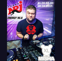 MISHA XL - RADIO NRJ 90.6 fm - 03.02.17. - LIVE MIX