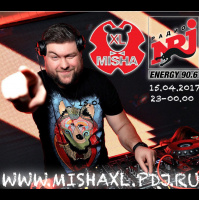 MISHA XL - RADIO NRJ 90,6 fm - LIVE MIX 15.04.17.