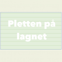 “Pletten på lagnet” #1