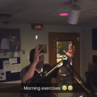 Jim and Kevin Try Out Debs Dance Workout