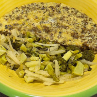 Kochen mit Genussforscher Prof. Thomas Vilgis: Buchweizenomelette - Brokkoli