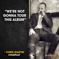 Special guest is Chris Martin of Coldplay, coinciding with the release of their new album Everyday Life