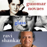 Set 38 - Guiomar Novaes. Ravi Shankar  Philip Glass. Francisco Soares de Souza.