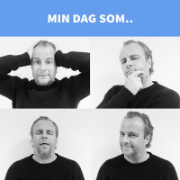 MIN DAG SOM KOMIKER - UFFE HOLM