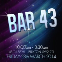 Bar 43 28th March 2014