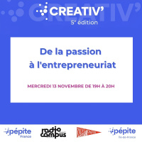 Pépite(s) à Paris | UNIVOX spécial CREATIV24, la semaine étudiante de lesprit dentreprendre
