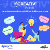 Pépite(s) Marseille | Univox spécial CREATIV24, la semaine étudiante de lesprit dentreprendre