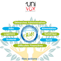 Étudiant.e.s en difficulté ? Sur les épaules de lAIDE | Univox