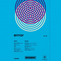 Alexey Filin (DP-6) - Live @ ERRROR - RRB Showcase @ Dissident 14.10.17