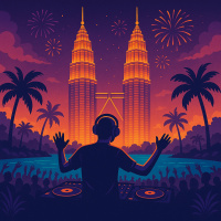 Episode 444: 444_DJ Sammy – Kuala Nights: Sunway Lagoon  Petronas Towers House Mix | July 2025