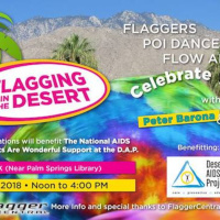 Flagging in The Desert Palm Springs Pride 2018