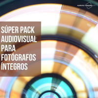 Súper pack audiovisual para fotógrafos íntegros