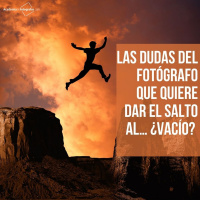 Las dudas del fotógrafo que quiere dar el salto al… ¿vacío?