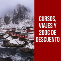 ¡Cursos, viajes y 200€ de descuento!