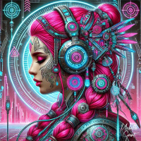 Michelle Grant Feb 2025 (afro, Happy Vibes)