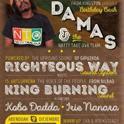 Reggae Burning Etxea Uribe Fm 107.8 Roots N Cultur