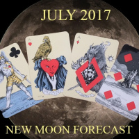 Treasure Maps, On the Back of a Bird, New Beginnings and Working for the Future: July Forecast