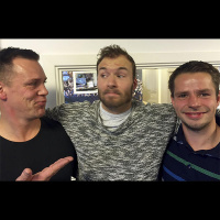 Simon Talbot på besøg i Morgenshowet