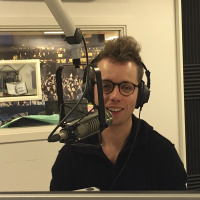 Mads Langer på besøg i Morgenshowet