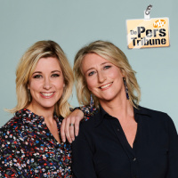 Kika van Es op De Perstribune