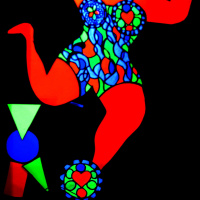 Imagination: Nana (nach Saint Phalle)
