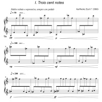 Trois cent notes (2019)- version for vibraphone - BINAURAL