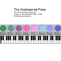 The Untempered Piano (2000) - interactive sound installation for J. S. Bach
