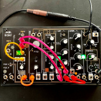 Coastline #15 (2022) - live performance on an analog synth (2 parts)