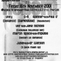 Lee UHF B2B Majestik- Bedlam Reborn- 16th November 2001